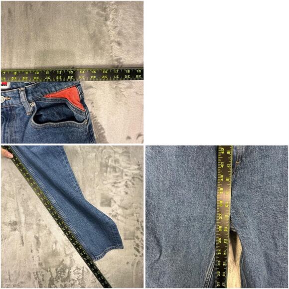 Vintage Tommy Hilfiger Mom Jeans Ultra High Tapered Denim Jeans Size 26/30 - Picture 7 of 7